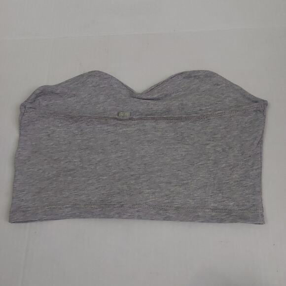 ASOS Gray The Crop Bandeau NEW Coquette Girl Bratz Cosplay Fairycore Festival - Picture 3 of 8